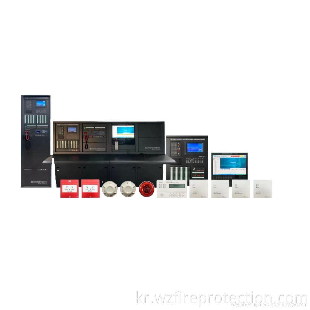 fire alarm panel linkaged control system